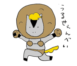 Horse in a swimsuit3 sticker #6355402