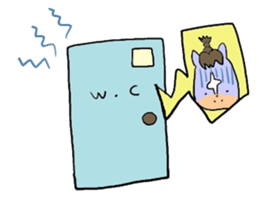 Horse in a swimsuit3 sticker #6355415