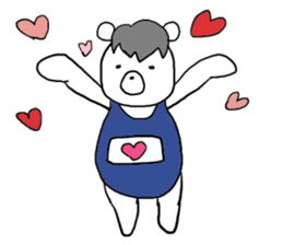 Horse in a swimsuit3 sticker #6355422