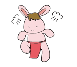 Horse in a swimsuit3 sticker #6355423