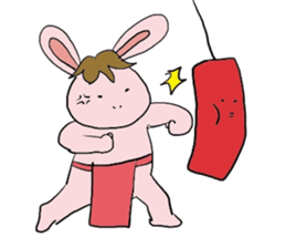 Horse in a swimsuit3 sticker #6355424