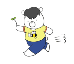 Horse in a swimsuit3 sticker #6355425