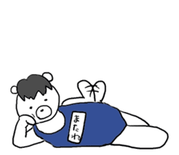 Horse in a swimsuit3 sticker #6355430