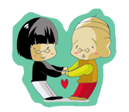 ta-chan&tomochan sticker #6355525