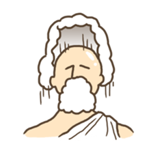 I am God. sticker #6355659