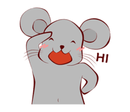 Pigmouse couples sticker #6356352