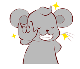 Pigmouse couples sticker #6356365