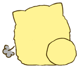 Pomeranian tan 2 sticker #6356505