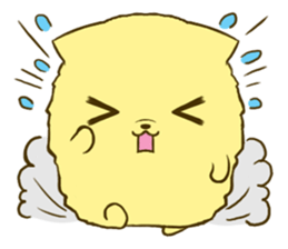Pomeranian tan 2 sticker #6356508