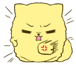 Pomeranian tan 2 sticker #6356509