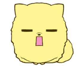 Pomeranian tan 2 sticker #6356510