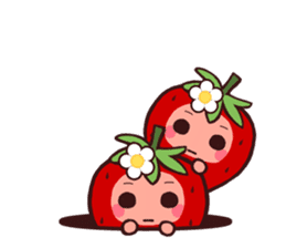 The strawberries, No5 sticker #6356673
