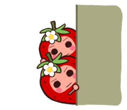 The strawberries, No5 sticker #6356681