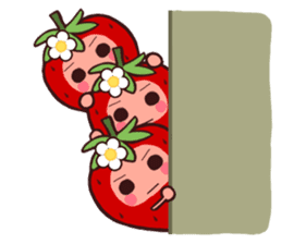 The strawberries, No5 sticker #6356682