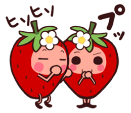 The strawberries, No5 sticker #6356710