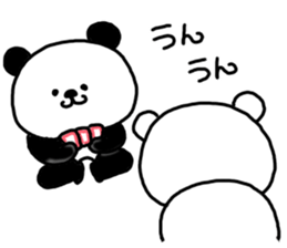 Daily life of a playful panda sticker #6356844