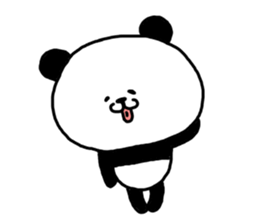 Daily life of a playful panda sticker #6356848