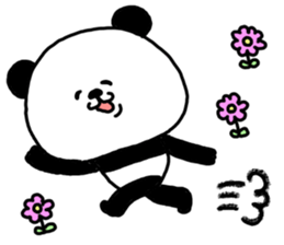 Daily life of a playful panda sticker #6356849