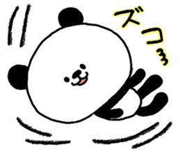 Daily life of a playful panda sticker #6356854