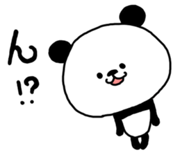 Daily life of a playful panda sticker #6356858