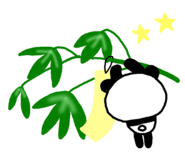 Daily life of a playful panda sticker #6356867
