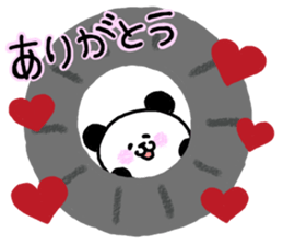 Daily life of a playful panda sticker #6356868