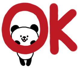 Daily life of a playful panda sticker #6356869