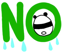 Daily life of a playful panda sticker #6356870