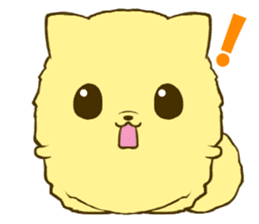 Pomeranian tan sticker #6356996