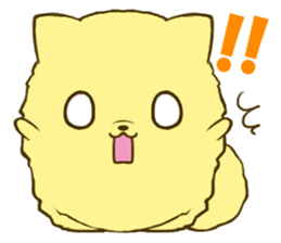 Pomeranian tan sticker #6356997