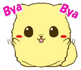 Pomeranian tan sticker #6357001