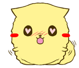 Pomeranian tan sticker #6357009