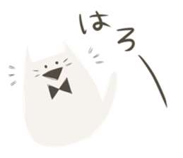 Shirokuro cat sticker #6357033