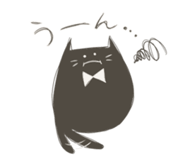 Shirokuro cat sticker #6357042