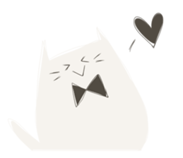 Shirokuro cat sticker #6357065