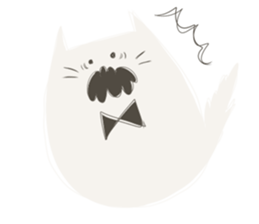 Shirokuro cat sticker #6357066