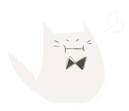 Shirokuro cat sticker #6357067