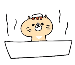 Murmur of cat sticker #6357198