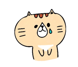 Murmur of cat sticker #6357201