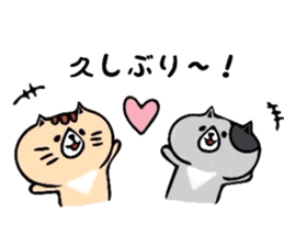 Murmur of cat sticker #6357207