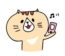 Murmur of cat sticker #6357213