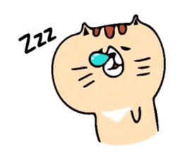 Murmur of cat sticker #6357225