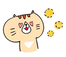 Murmur of cat sticker #6357229