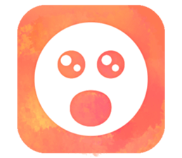 Water color icons sticker #6357405