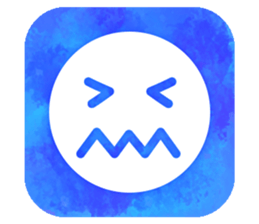 Water color icons sticker #6357428