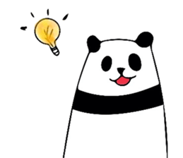 Murmur of panda sticker #6357633