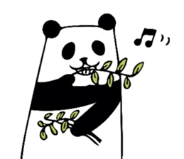 Murmur of panda sticker #6357653