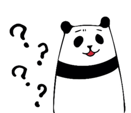 Murmur of panda sticker #6357670