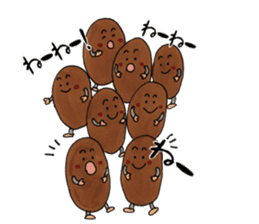 Feeling of natto sticker #6357949