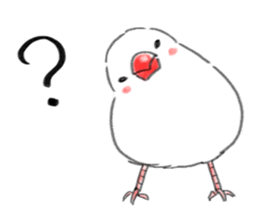 Japanese rice bird! sticker #6358112